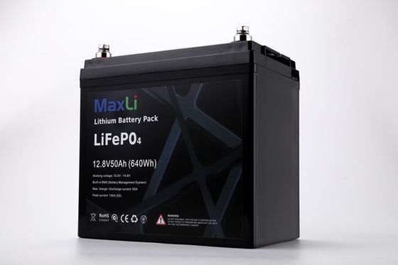 Rechargeable IP56 50Ah Lithium Battery For Electric Motorcycle