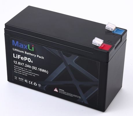 باتری قابل شارژ 12 ولت 7.2AH لیتیوم Lifepo4