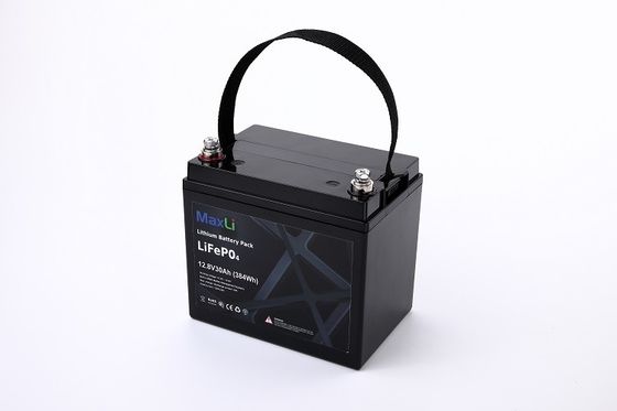 باتری لیتیوم LED 12V 30Ah قابل شارژ ISO9001